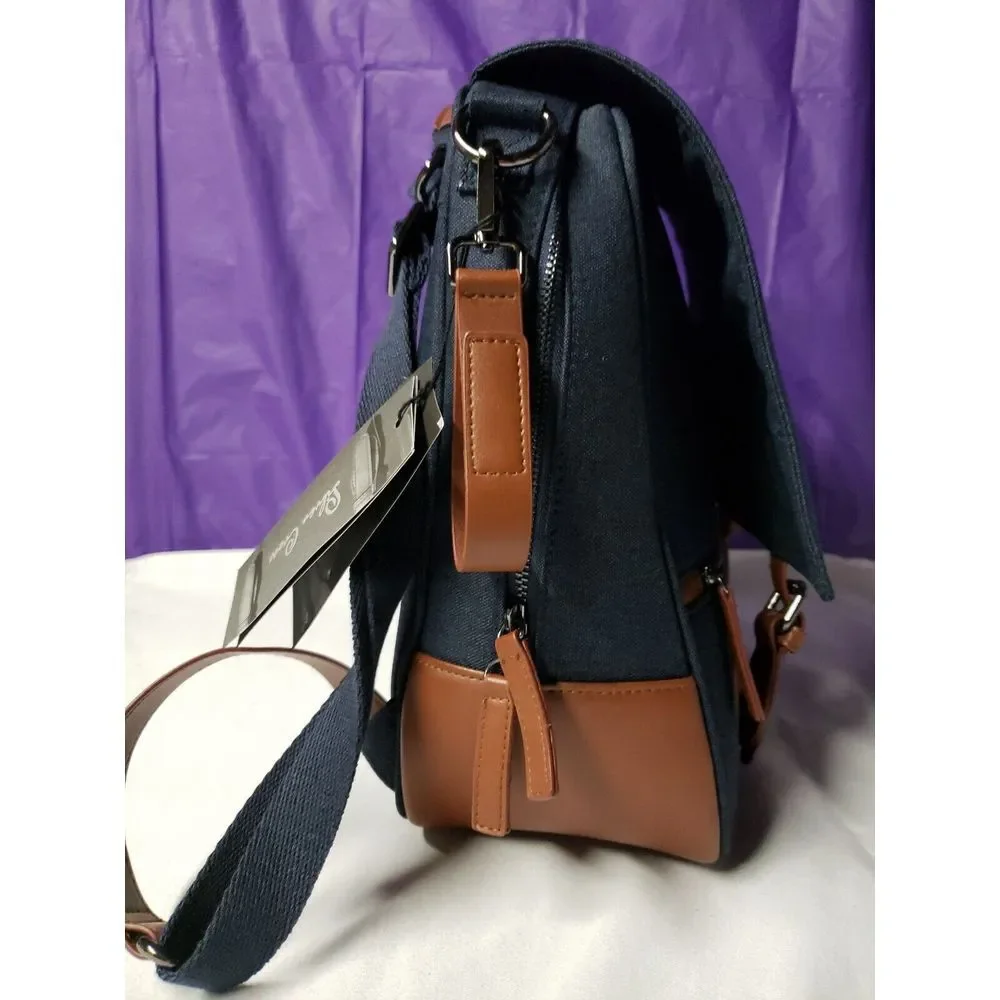 NWT Silver‎ Cross Wave Luxury diaper Changing bag, Indigo